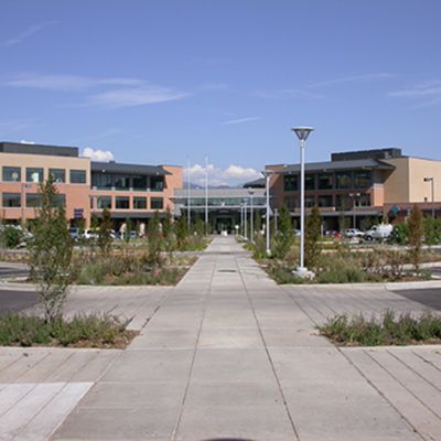 Hospital front view